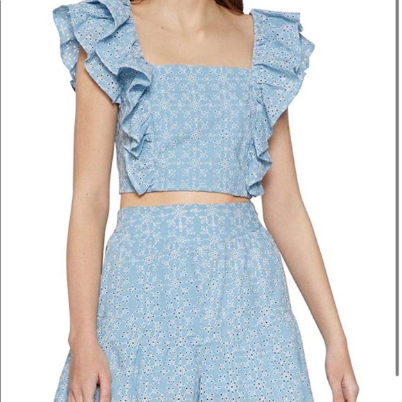 BCBGeneration Other - BCBG blue eyelet set